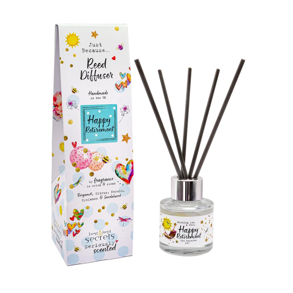 Best Kept Secrets Happy Retirement Sparkly Reed Diffuser - 50ml £8.99